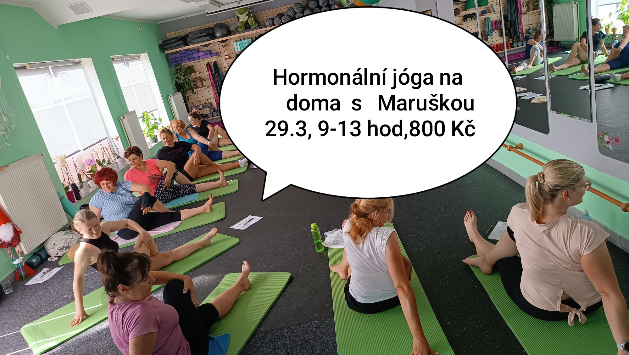 Hormonální jóga na doma s Maruškou